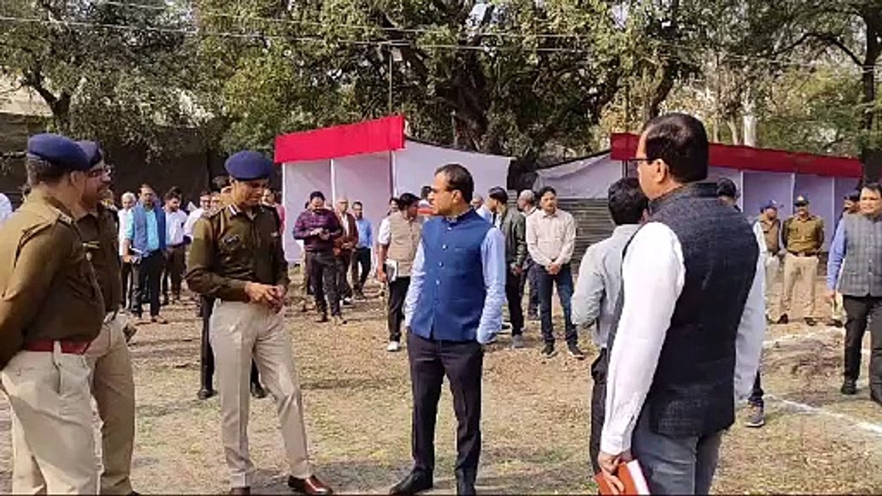 Divisional Commissioner and IG took inspection of the preparations