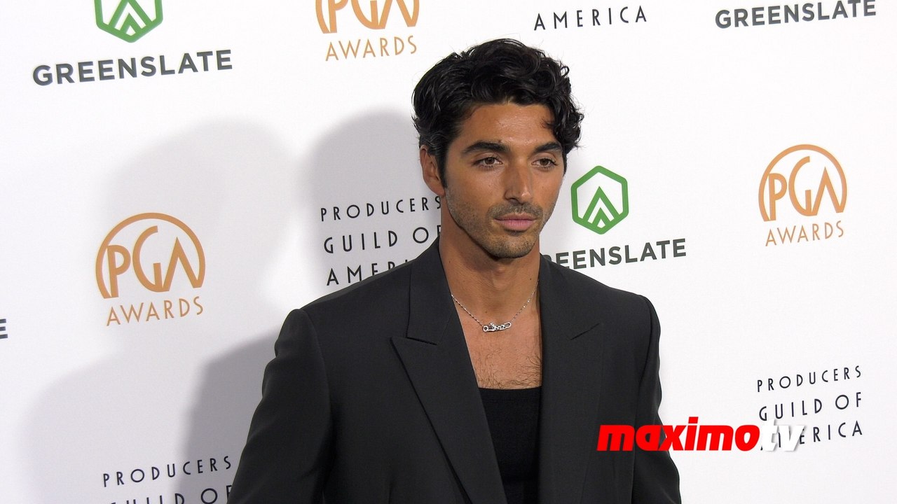Taylor Zakhar Perez 2024 Producers Guild Awards Black Carpet