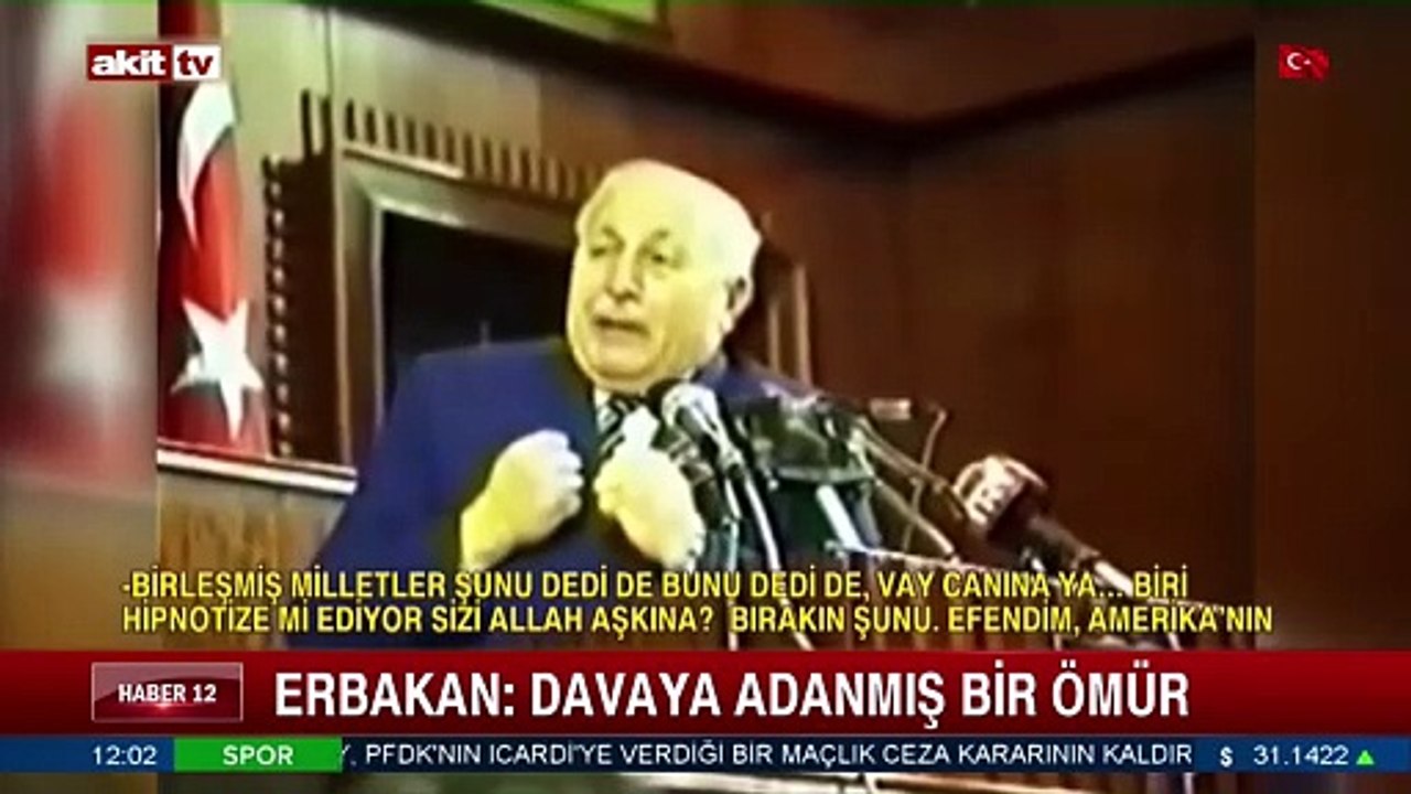 Erbakan; Davaya adanmış bir ömür