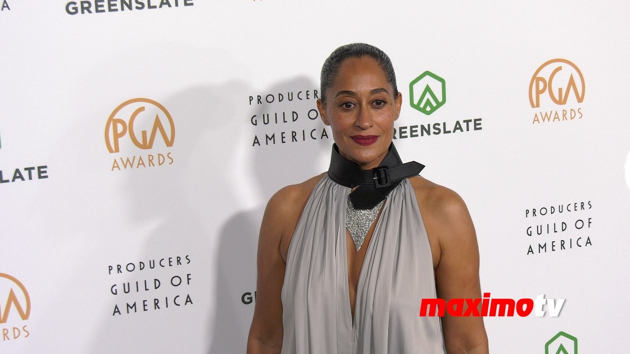 Tracee Ellis Ross 2024 Producers Guild Awards Black Carpet video