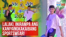 Lalaki, inirampa ang kaniyang kakaibang sportswear! | GMA Integrated Newsfeed