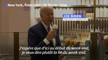 États-Unis: Biden dit espérer un cessez-le-feu à Gaza 