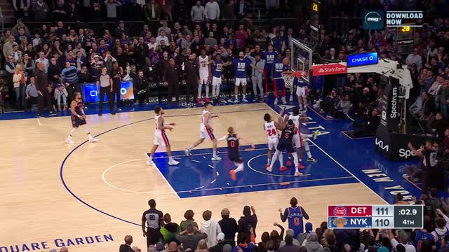 Hart hits controversial winner for the Knicks