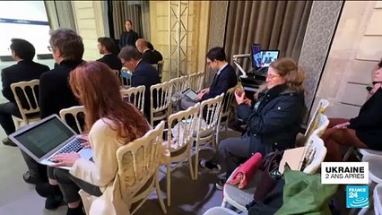 Ukraine : Emmanuel Macron n'exclut pas l'envoi de troupes occidentales à l'avenir