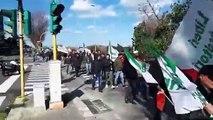 Protesta degli agricoltori andriesi verso Bari