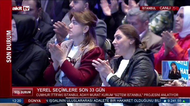 Cumhur İttifakı adayı Murat Kurum SİZTEM İstanbul projesini anlatıyor