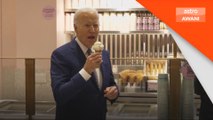 Sambil makan ais krim, Biden harap gencatan senjata dilakukan