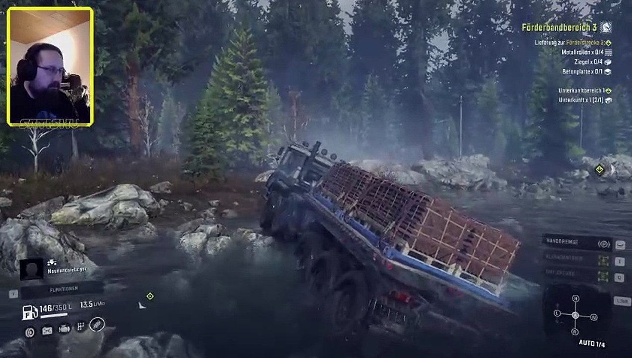 Mit schwerer Fracht geht’s tiefer hinab! SnowRunner #306