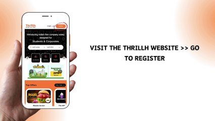 Thrillh - How to Sign up for Thrillh Using a Professional Email? | Thrillh App |