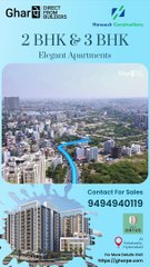 Shritha Ortus by Haneesh Construction | 2 & 3 BHK Flats for Sale in #kukatpally #gharpe #hyderabad