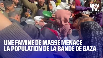 La population de de la bande de Gaza menacée par une famine de masse