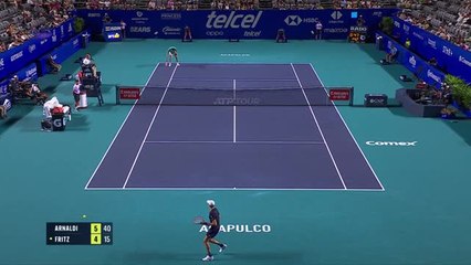 Acapulco - Fritz s'incline au premier tour face à Arnaldi