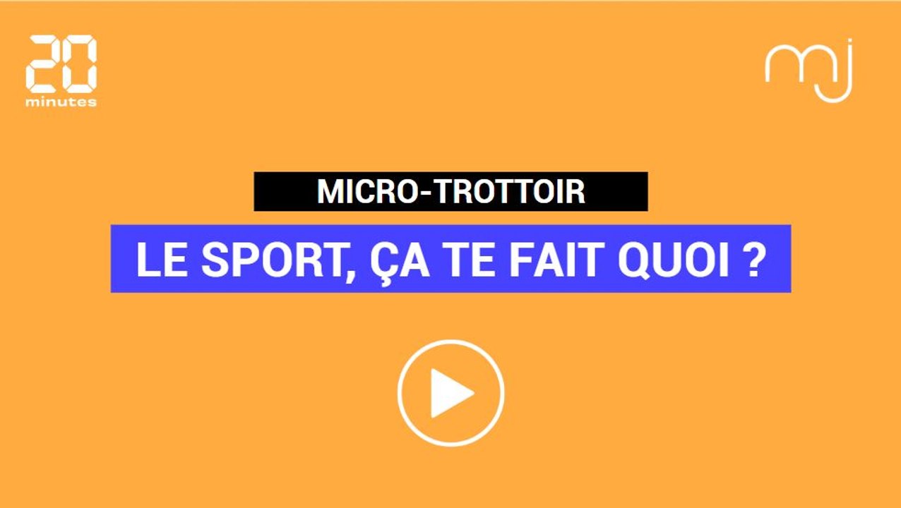 Micro-trottoir #MoiJeune : Le sport, ça te fait quoi ?