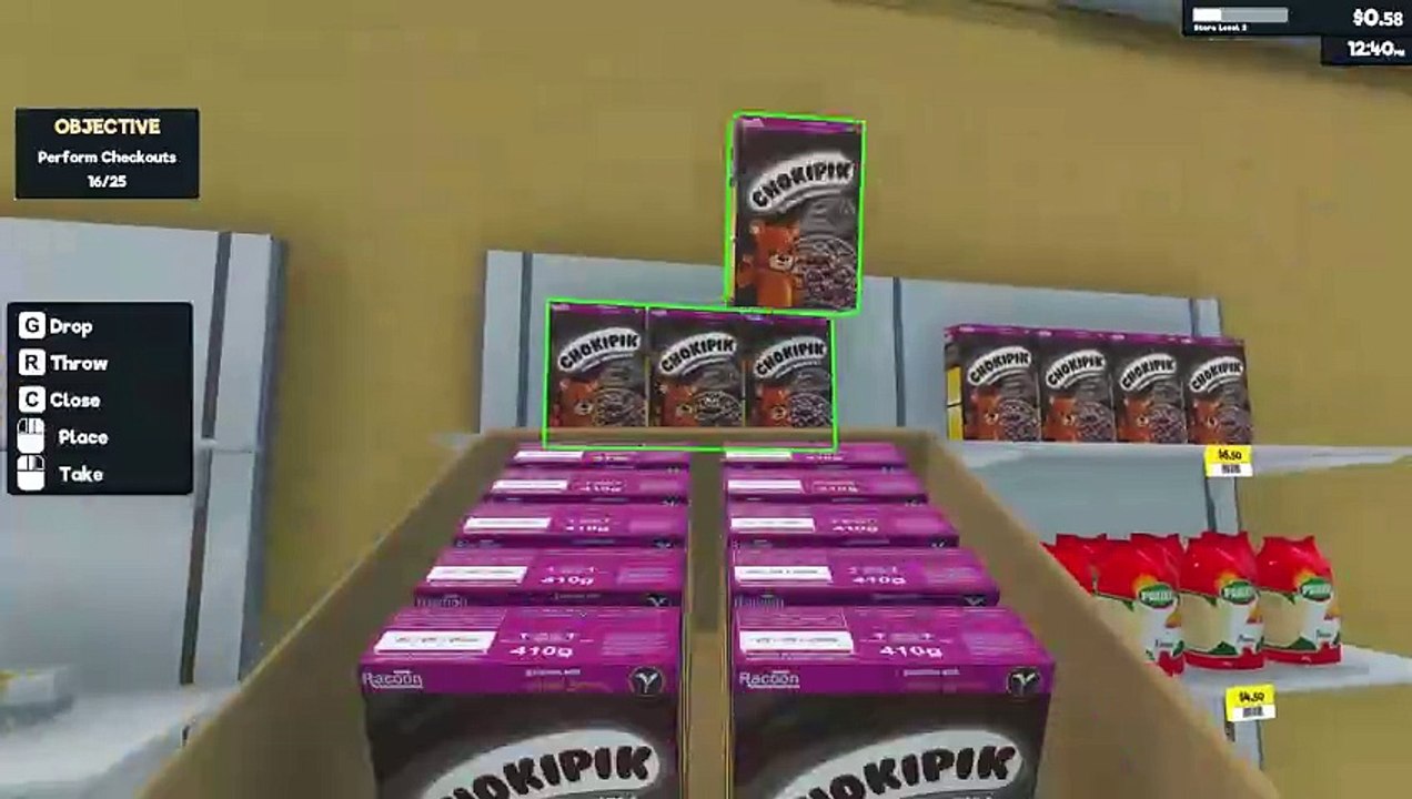 Supermarket Simulator - Gameplay