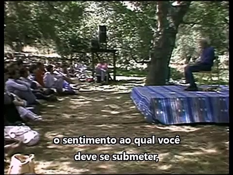 1º encontro de P&R - Ojai, 1985 - Jiddu Krishnamurti