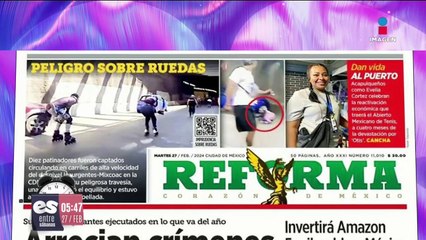 Primeras planas de los periódicos | 27 de febrero de 2024