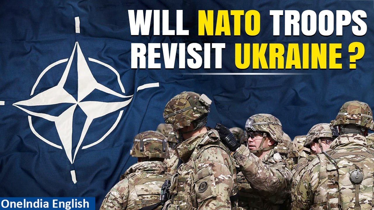 Macron Hints at NATO Troop Discussion for Ukraine, White House Denies Claim | Oneindia News