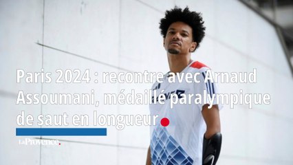 Paris 2024 : recontre avec Arnaud Assoumani, médaillé paralympique de saut en longueur