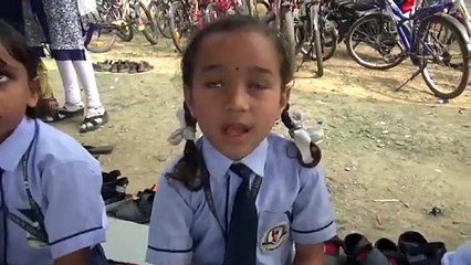 स्कूल के 350 से ज्यादा बच्चों के खिल उठे चेहरे