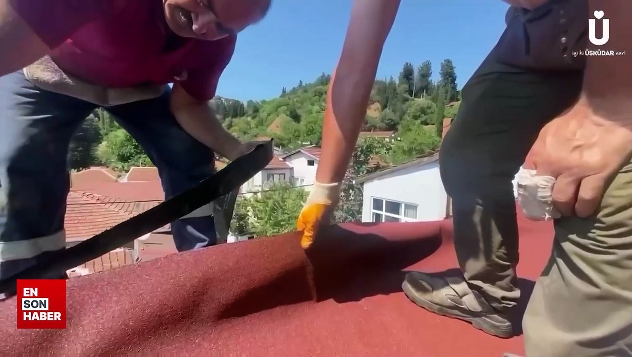 Hilmi Türkmen, Evim Üsküdar ile evi tadilattan geçirilen aileyi ziyaret etti