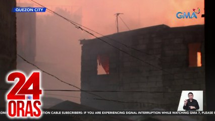 Ilang bahay sa Culiat, QC, natupok; pag-responde ng bumbero, pahirapan dahil sa matinding traffic papunta | 24 Oras