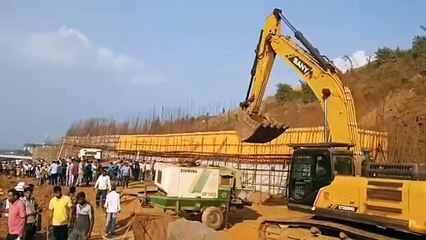 NMDC प्लांट में बड़ा हादसा, चट्टान धंसने से 6 मजदूर दबे, दो के शव बरामद