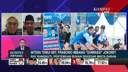 Intens Sambangi SBY, Prabowo Imbangi 'Dominasi' Kekuatan Politik Jokowi?