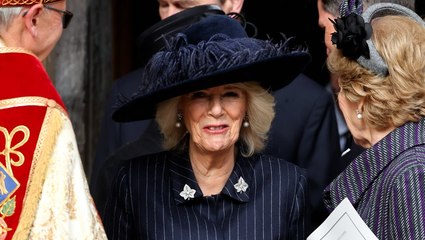 Watch: Queen attends royal memorial service as William pulls out for ‘personal reasons’