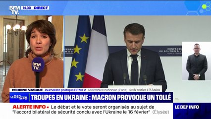 Guerre en Ukraine : l'Élysée annonce un débat avec vote à l'assemblée