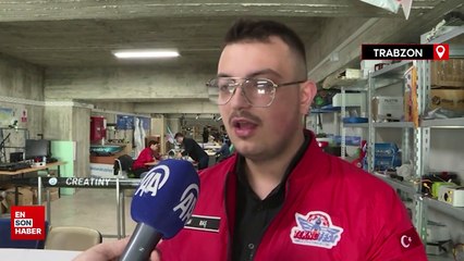 Trabzon'da üniversite öğrencileri tasarladıkları roketle ABD'de yarışacak