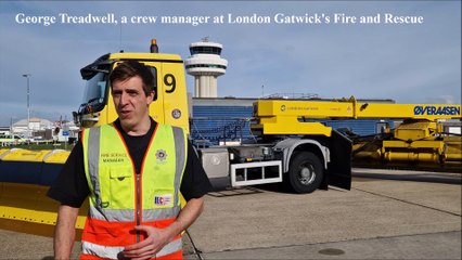 Take a tour around one of London Gatwick's snow ploughs