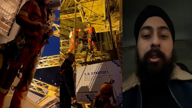 « J’ai vu ma vie défiler » : ils ont passé une nuit bloqués dans un ascenseur de la tour Eiffel