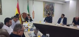 El alcalde de Santa Cruz se reúne con empresarios