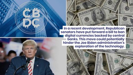Trump Said He Won't Allow CBDCs, Now His Party Is Proposing A Bill To Halt The Introduction Of Such 'Programmable Money'