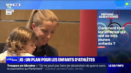Comment font les athlètes qui ont de très jeunes enfants? BFMTV répond à vos questions