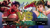 Street Fighter V Story & Arcade {SFA-SF5} - Kage (Eng. Ver)