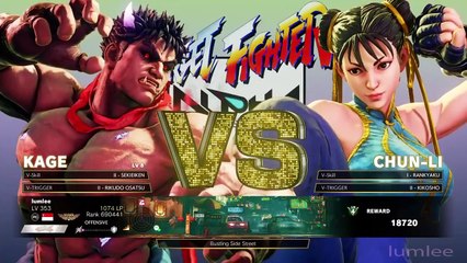 Street Fighter V Story & Arcade {SFA-SF5} - Kage (Eng. Ver)