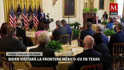 Joe Biden podría coincidir con Trump en visita a la frontera México-EU en Texas