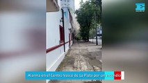 Alarma en el Centro Vasco de La Plata por un incendio