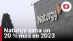 Naturgy gana un 20 % más en 2023, 1.986 millones, y eleva sus inversiones hasta 2.944 millones, un 53 % más