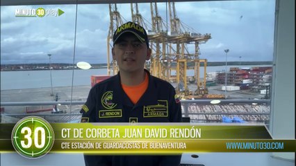 La Armada rescató a 18 personas que viajaban en una embarcación que se hundió en Buenaventura