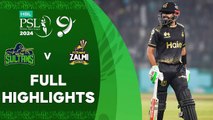 Multan Sultans vs Peshawar Zalmi | Match 9 | HBL PSL 9 | Full Highlights