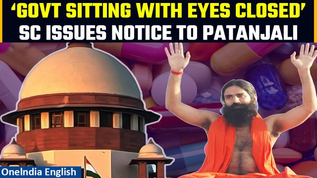 Supreme Court slaps ban on Patanjali medicine ads for ‘taking country for a ride’ | Oneindia