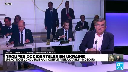 Troupes occidentales en Ukraine : les Européens réticents à l'idée esquissée par Macron