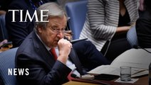 U.N. Secretary-General Says Human Rights Are Under Attack, 'Civilians Are Suffering Appalingly' in Gaza