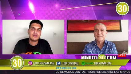 Elder Dayán, hijo del Diomedes “El Cacique de la Junta”, en exclusiva con Minuto 30