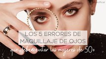 Los 5 errores de maquillaje de ojos que deben evitar las mujeres de 50 