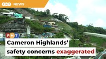 Safety concerns due to landslides on Cameron Highlands exaggerated, business owners say