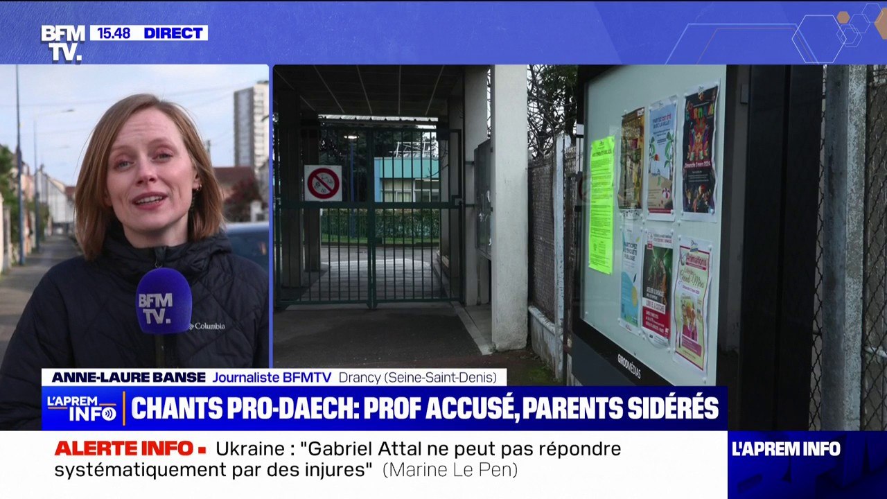 Professeur accusé de chants "pro-Daesh": "une douche froide" pour les parents d'élèves qui décrivent un enseignant "autant aimé par les enfants que les parents d'élèves"