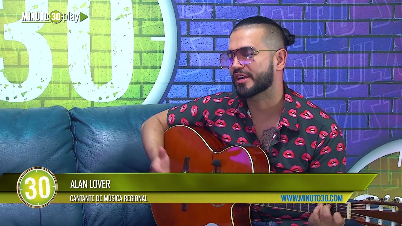Alan Lover, cantante de música regional, lanza su nuevo trabajo “Fíjate que sí”, en exclusiva por Minuto 30